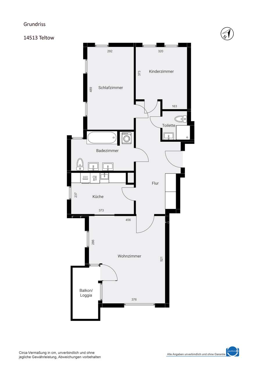 3-Zimmer Wohnung am grünen Stadtrand von Berlin