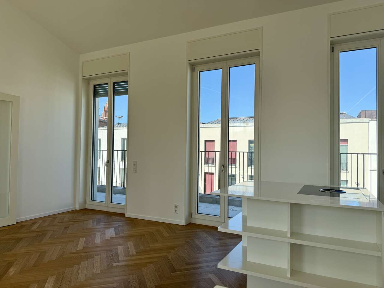 Sonnendurchflutete Maisonette Wohnung mit Blick auf das Stadtschloss