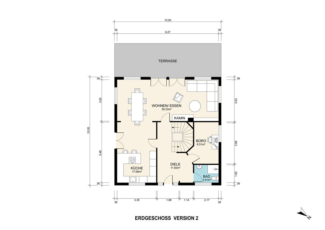 Familiengerechtes, 7 Zimmer, niedrigenergie Haus in Wannsee