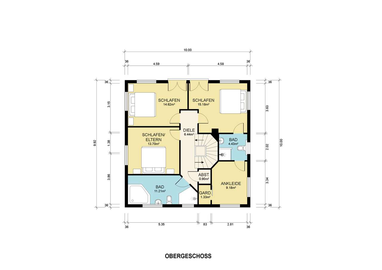 Familiengerechtes, 7 Zimmer, niedrigenergie Haus in Wannsee