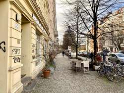 Rykestr mit Wasserturm Rykestr mit Wasserturm