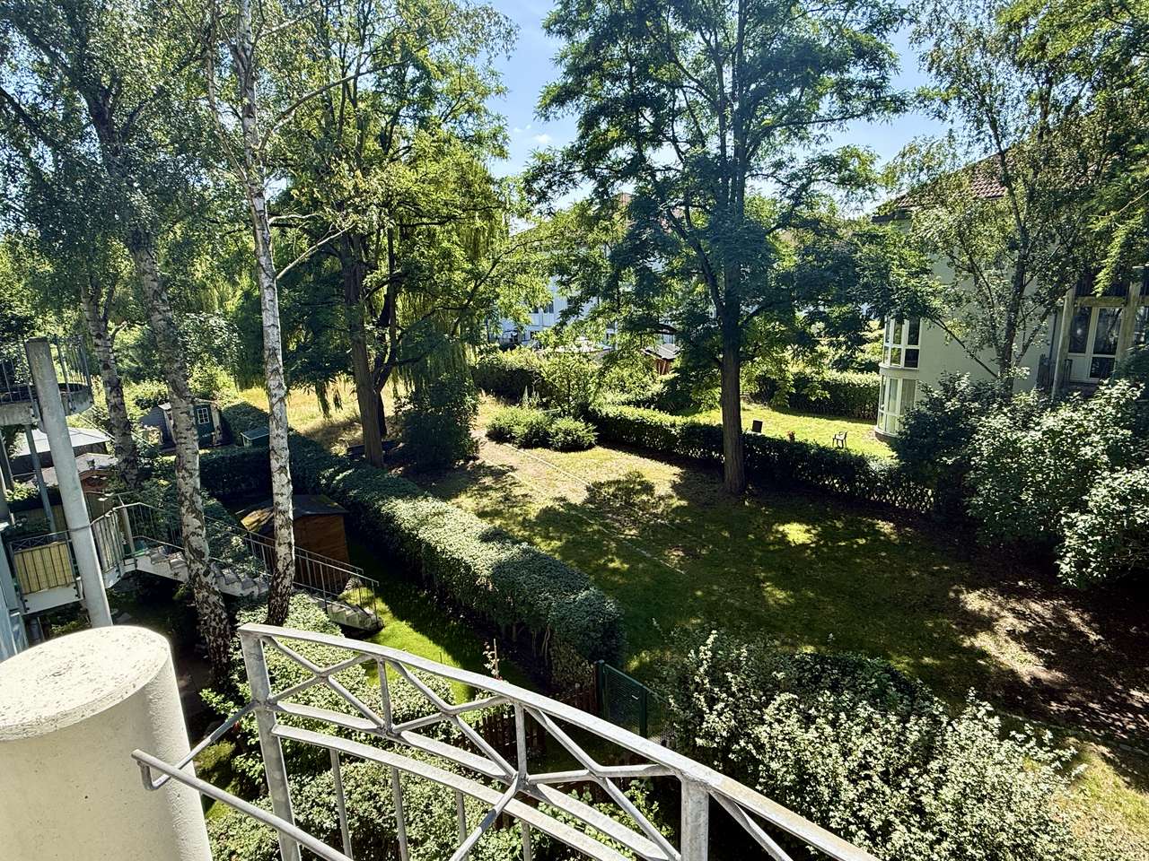 Blick vom Balkon Blick vom Balkon