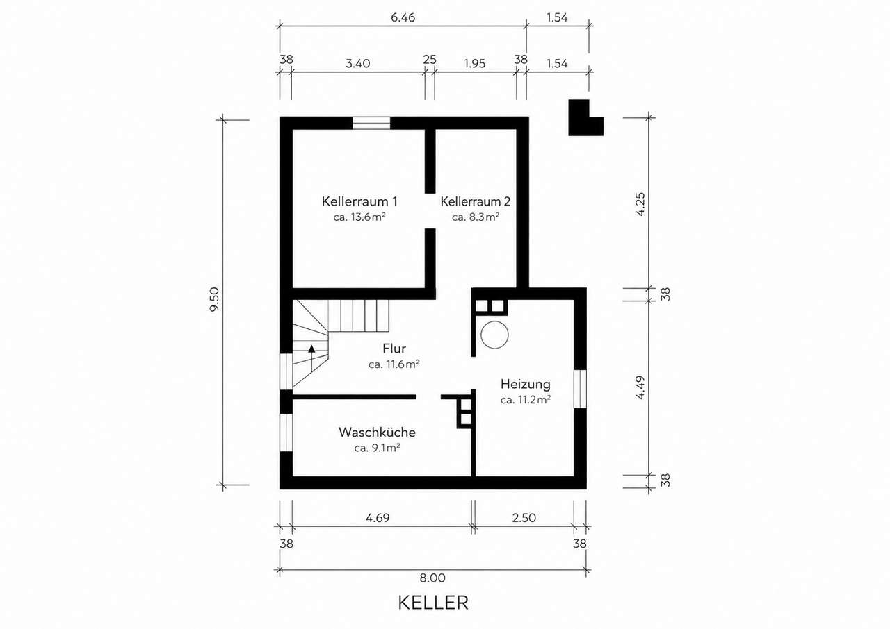Grundriss Keller Grundriss Keller